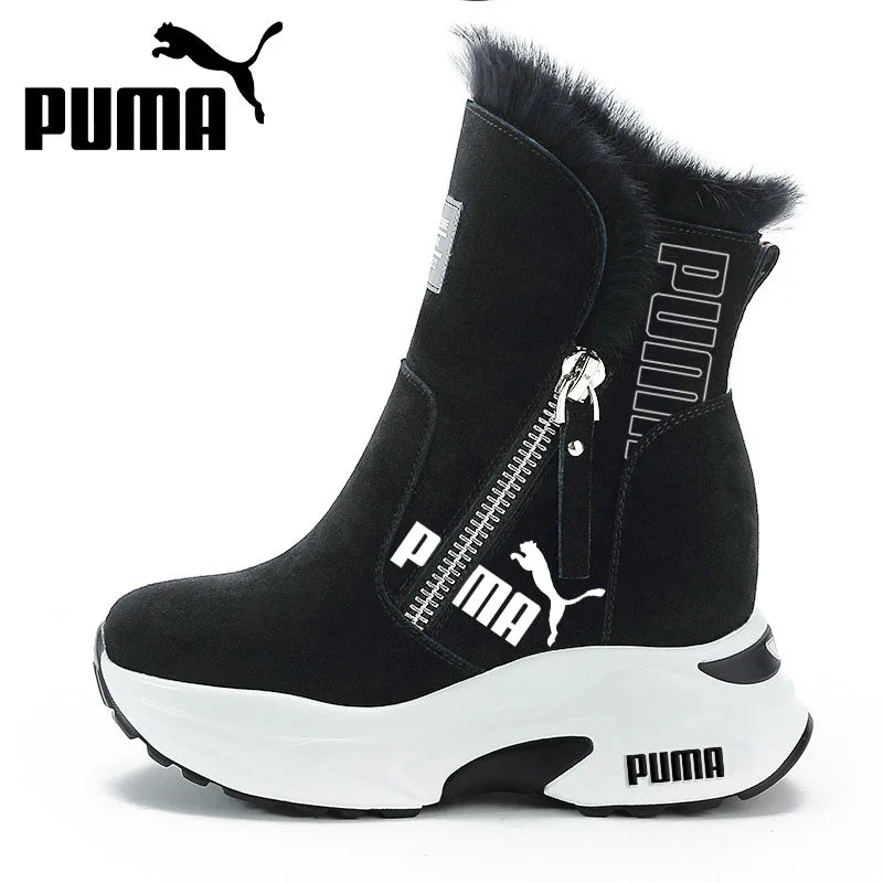 Vattentäta vinterskor för dam med halkskydd